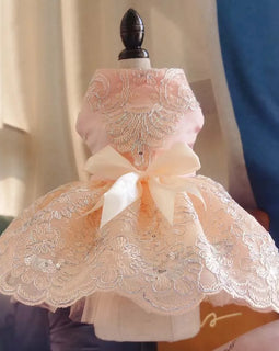 Summer Pet Clothes Dot Dog Dress For Dogs Skirt Summer Princess Dog Wedding Dresses York Clothes For Dogs Skirts Pet Cat Dress