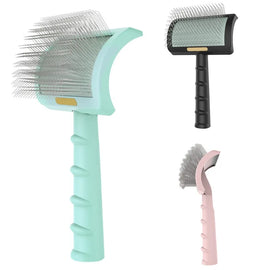 Pet Dog Brush Comb Shedding Hair Remove Needle Cat Brush Combs  Massage Grooming Tool Dog Cat Pet Cleaning Supplies Accessories