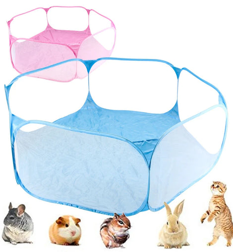 Pet Playpen Portable fashion Open Indoor / Outdoor Small Animal Cage Game Playground Fence for Hamster Chinchillas Guinea- Pigs