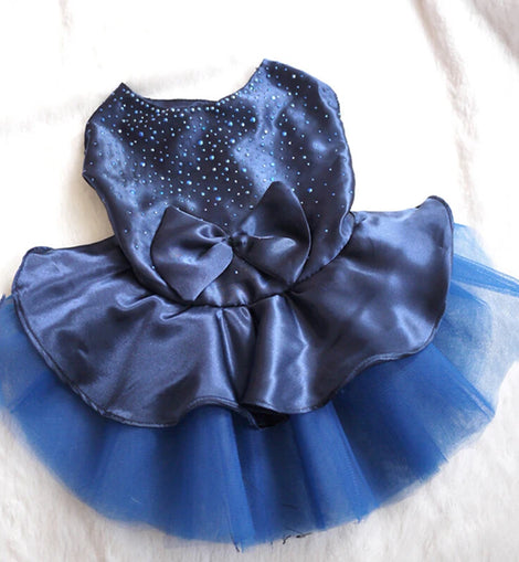Summer Pet Clothes Dog Dress For Dogs Skirt Summer Princess Dog Wedding Dresses York Teddy Clothes For Dogs Skirts Pet Cat Dress