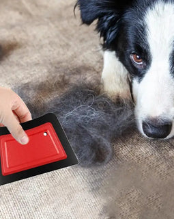 Pet Deshedding Brush Pet Hair Remover Comb Clean Pet Hair Remover Dog Cat Hair Detailer Cleaning Tool Deshedding Tool