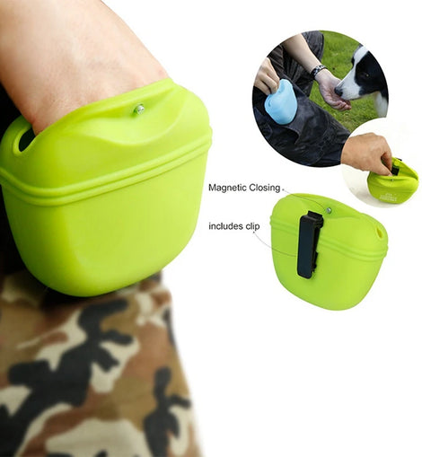 Pet Portable Dog Training Waist Bag Treat Snack Bait Dogs Obedience Agility Outdoor Feed Storage Pouch Food Reward Waist Bags
