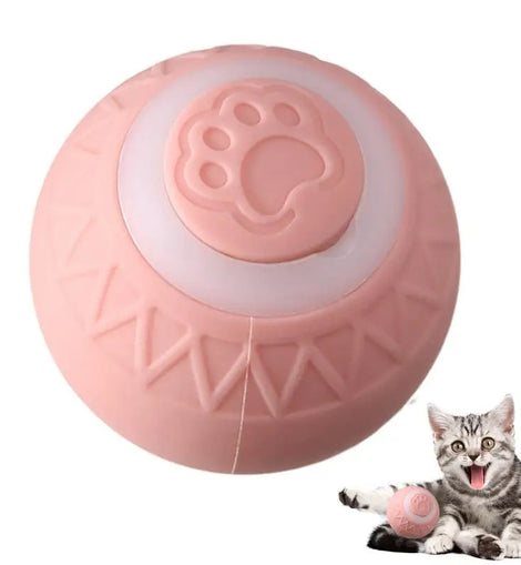 Rolling Smart Ball Cat Toy Electric Dog Toys Interactive Ball Rechargeable Automatic Sensing Rolling Ball Toys For Puppy Toy