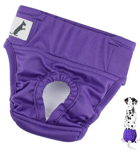 Pet Soft Diapers Puppy & Doggy Diapers Washable Reusable Highly Absorbent Dog Heat Panties With Strong & Flexible Closure For