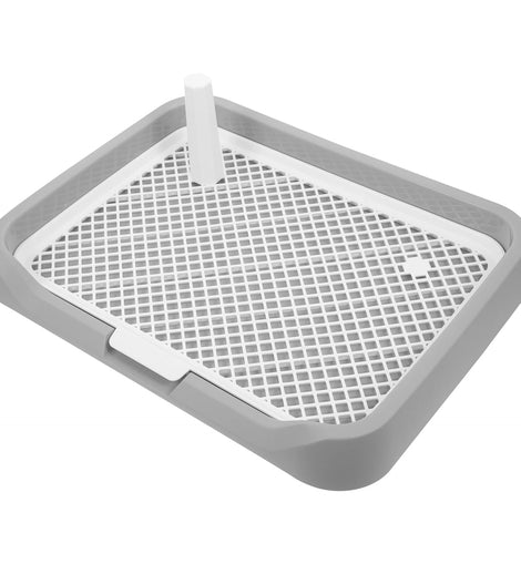 Litter Box For Small Large Dogs Pet Toilet Indoor Training Puppy Pee Pad Holder Clean Balcony Dog Potty Tray With Grid