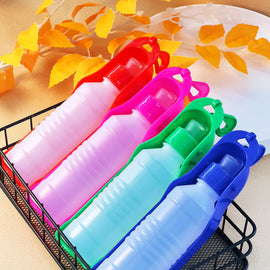 1 pet outdoor water bottle outdoor water bottle can be easily carried out when walking the dog water bottle and water feeder acc
