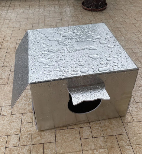 Outdoor Cat House Pet Shelter Waterproof Stray Cats Cold Windproof Scratch-Resistant Four Seasons Tent Dog Nest Warm House