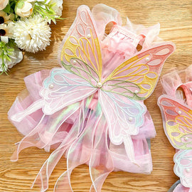 Pet Clothes Dog Wedding Dress Prom Party Princess Dresses for Small Dogs Luxury Dog Clothes Puppy Costume Colorful Pet Supplies