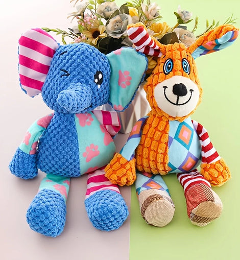 Pet plush toy dog sounding paper toy pet self-entertainment artifact bored interactive companion