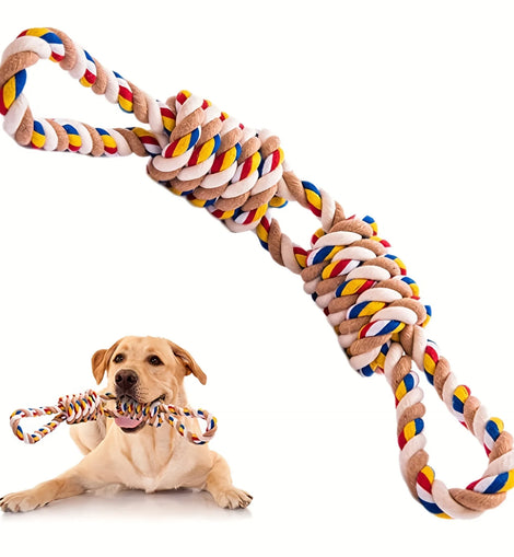 Pet Indestructible Toy For Medium Large Dogs Tough Nature Cotton Rope Puppy Toy Dog Antistress Fidget Toy Dog Toothbrush