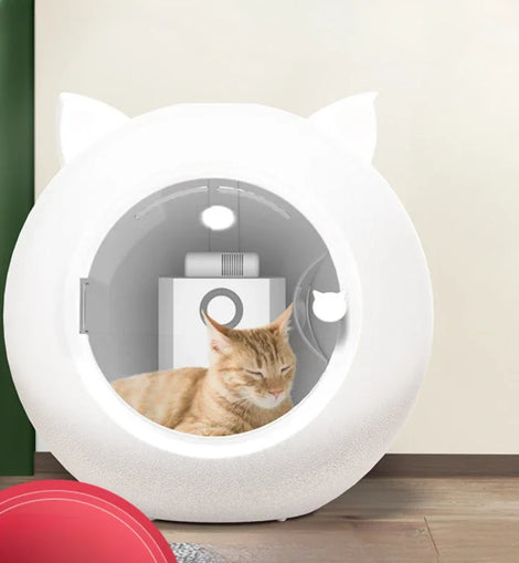 Cat Dryer Smart Pet Drying Box Household Fully Automatic Silent Small Dog Bathing and Hair Blowing Machine Pet Hair Dryer
