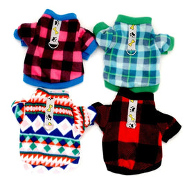Warm Fleece Pet Dog Clothes Winter Dog Pullover for Small Medium Dogs Puppy Cat Hoodie Coat Chihuahua Yorkies Costumes
