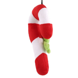 Pet Christmas Candy Toy Pet Dog Voice Toy Plush Doll Cute Sofa Cushion Christmas Decor Puppy Teeth Grinding Anti Bite Dog Toy