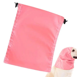 Dog Ear Protection Bathing Cap Pet Ear Protection Bath Wrap Hat Polyester Material Dog Shower Cap For Swimming Daily Bathing And