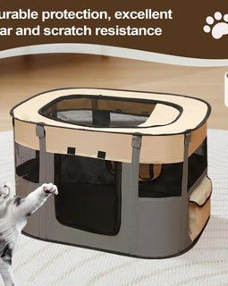 Pet fence Dog Enclosure Foldable Puppy Playpen Portable Pet Tent Large Enclosure Summer Pet Tent For outdoor and indoor