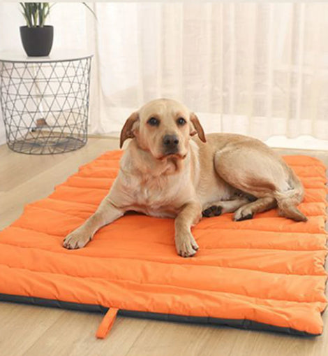 Portable Pet Mat Cat and Dog Mat Outdoor Waterproof Dog Beds for with Storage Carry Bag Outdoor Camping Easy To Clean Mat