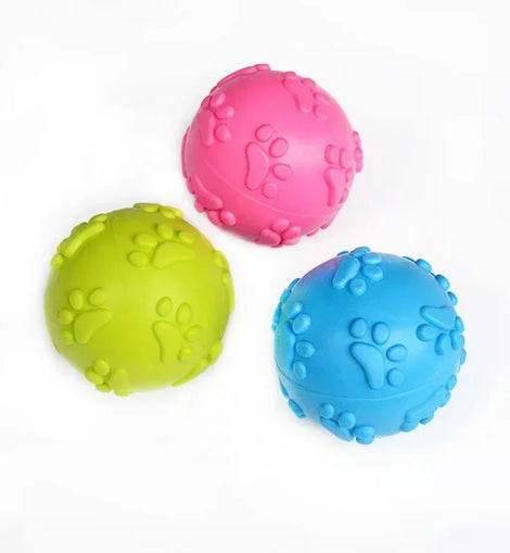 Pet Toys With Bite Resistance, Grinding Teeth, Sound Making Footprints, Dog Toys, Pet Supplies