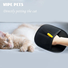 Double Sided Grooming Glove, Hair Grooming Glove For Pet, Versatile Grooming Gloves, Pet Brush Glove For Dogs And Cats Care