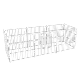 Outdoor Courtyard Garden Pet Playing Fence Cage Camping Carrier Playpen Dog Teddy Playpens