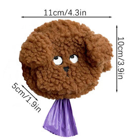 1pcs Pet Poop Bag Dispenser Portable Waste Bag Dispenser Carrier Dog Clean Bag Holder Storage Box Bag Accessories