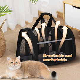 Shoulder Bag Pet Carrying Bag Pet Breathable Portable Bag Suitable for Cats and Dogs for Outdoor Use Suitable for Travel