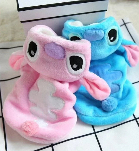 Pet Dog Transformation Dress Winter Flannel Pet Costume Cute Two-legged Dog Clothes Pet Designerdog Clothes Puppy Clothes