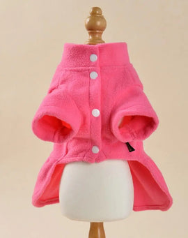 Winter Pet Dress Cute Pet Outfit Fashionable Winter Warm Pet Dress for Small Medium Dogs Cats Comfortable Plush Skirt