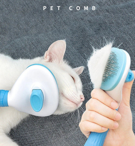 Pet Dog Hair Brush Cat Comb Grooming And Care Cat Brush Stainless Steel Comb For Long Hair Dogs Cleaning Pets Dogs Accessories