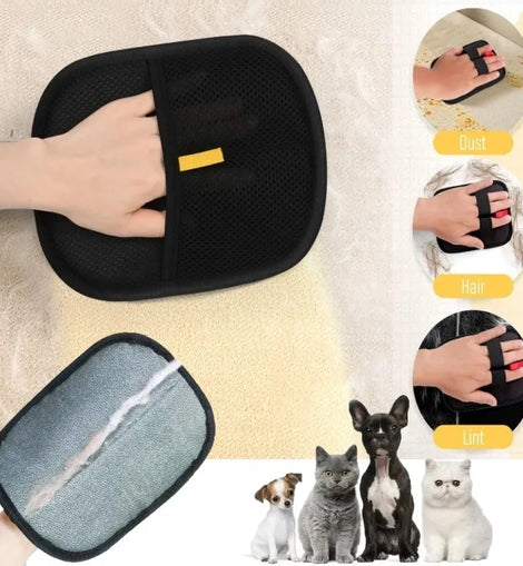 Pet Grooming Gloves Static Dedusting Brush Pet Hair Remover Brush Removing Dog Cat Hair From Sofa Carpet Clothes Tool Supplies
