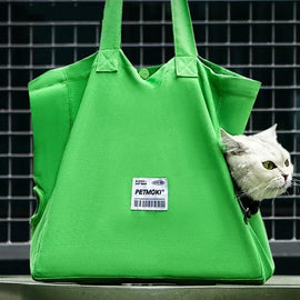 Pet Tote For Walking Design Portable Breathable Bag Cat And Dog Tote Bag For Travel Pet Tote Bag Carrying Bag Soft  Cat Carrier