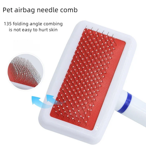 Pet Grooming Comb For Dogs Cats Puppies Small Pets Hair Remover Brush Needles Shedding Control Fur Tool