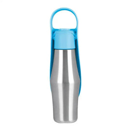Dog Water Bottle Dispenser Large Dog Water Dispenser Foldable Puppy Travel Water Bowl Portable Pet Water Bottle Stainless Steel