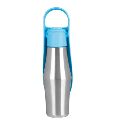 Dog Water Bottle Dispenser Large Dog Water Dispenser Foldable Puppy Travel Water Bowl Portable Pet Water Bottle Stainless Steel