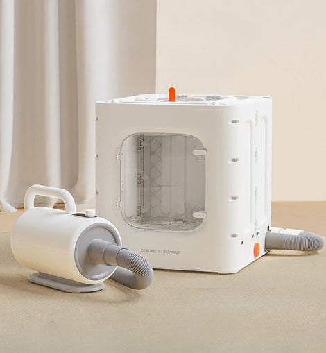 Detached pet drying box Multifunctional cat hair dryer Household water blower for small dogs Large capacity pet drying box