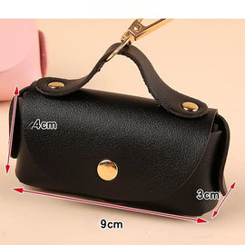 Pet outdoor leather toilet, portable pet poop bag dispenser, multi-color dog poop bag