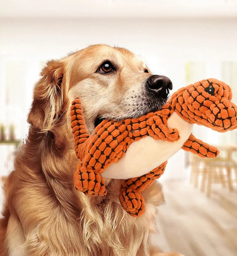 Cats and Dogs Pet Plush Dinosaur Toys Interactive Dog Chew Toys Plush Stuffing Pet Supplies Dog Toys for Small Dogs