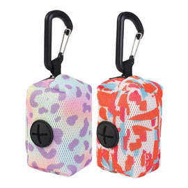 Dog Poop Bag Dispenser Hangingable Dog Poop Bag Holder Poo Bags Dispenser for Dogs Walking Garbage Bags Dispensers Pet Supplies