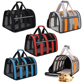Pet Travel Bag, Airline Approved Luggage Bag, Pet Travel Carry Bag Suitable For Dogs, Cats And Puppies, Size S M  L