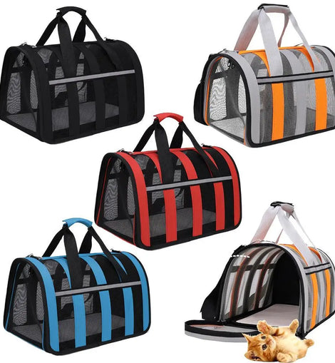 Pet Travel Bag, Airline Approved Luggage Bag, Pet Travel Carry Bag Suitable For Dogs, Cats And Puppies, Size S M  L