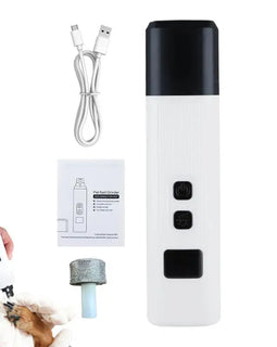 Dog Nail Grinder Rechargeable Paws Grooming Dog Nail File Tool Pet Grooming Toenail File Trimmer With 3 Modes For Families