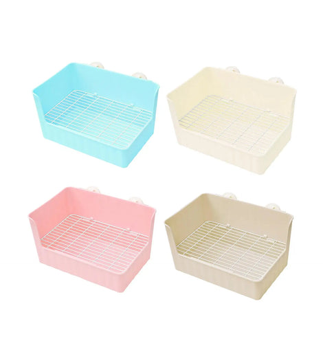Rabbits Litter Box Pet Toilets Box for Small Animals Chinchilla Ferret