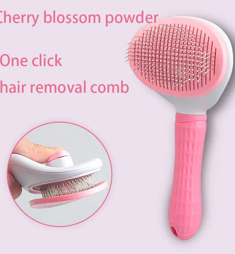 Pet Dog Hair Brush Cat Comb Pet Hair Remover Brush for Dogs Cats Puppy Kitten Grooming Tools Dogs Accessories Pet Supplies