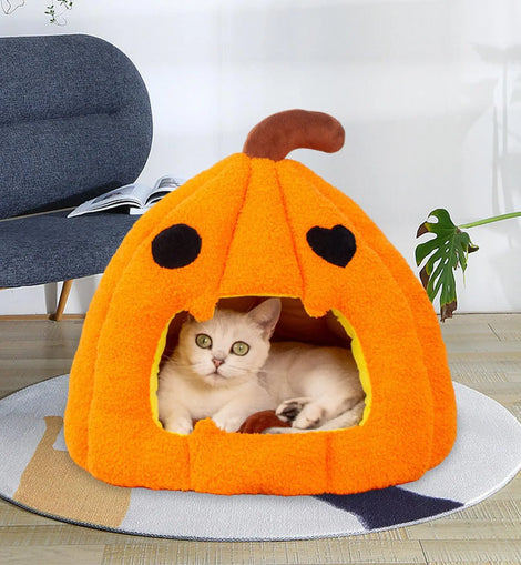 Cat Nest House Cozy Pet Accessories Cat Bed Cave Semi Closed Dog Cat Nest Cat Bed for Pomeranian Puppy Animals Dog Small Pet