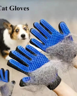 Pet Hair Glove Comb Pet Dog Cat Grooming Cleaning Glove Deshedding Hair remover Massage Brush Animal Supplies Cat Accessoies