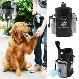 Portable Pet Dog Training Bags, Outdoor Feeding Treat Pouch, Puppy Snack Reward Waist Bag, Pet Snack Food Container
