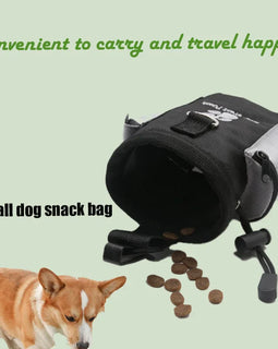 Pet Multifunctional Training Fashion Training Bag Pet Fashion Carrying Bag Pet Snack Storage Bag