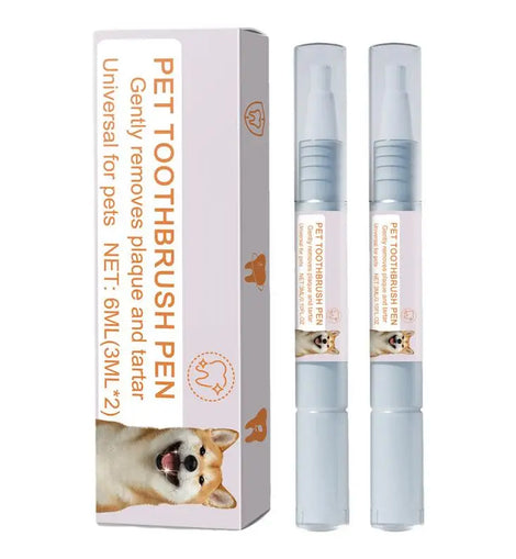 Pet Teeth Cleaning Pen Pet Dental Pen dog Toothbrush Pen Fresh Breath Tooth Whitening Cat Teeth Refreshing Pen pet supplies