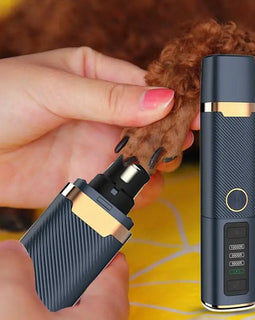 Dog Nail Trimmers Rechargeable Electric Dog Nail File Rechargeable Dog Trimmer for Paws Pet Grooming Supplies for Small Medium