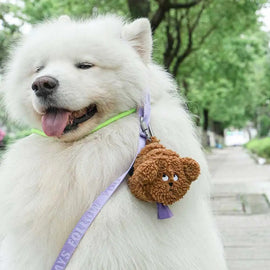 1pcs Pet Poop Bag Dispenser Portable Waste Bag Dispenser Carrier Dog Clean Bag Holder Storage Box Bag Accessories