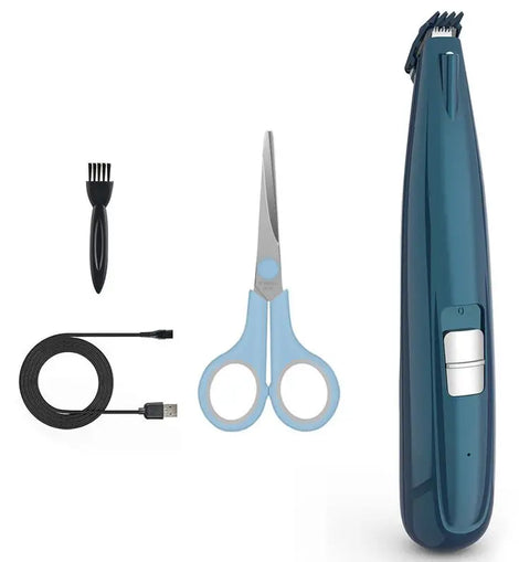 Pet Grooming Kit Dog Cat Paw Hair Clipper Trimmer LED Professional Dog Shaver Cutters Nail Grinding Machine Tools Supplies 2021